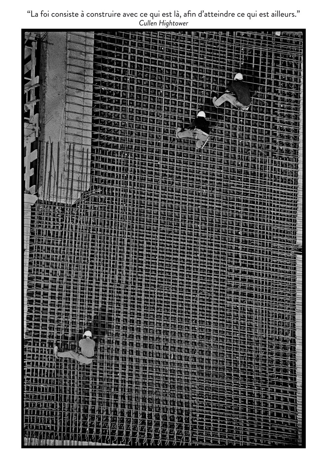 Immeuble Cap Joliette, Marseille avril 2002, extrait du livre Les Bâtisseurs aux éditions Intervalles
